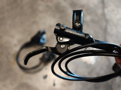 PREOWNED Shimano Deore M6100 Hydraulic Brake Set + Rotor