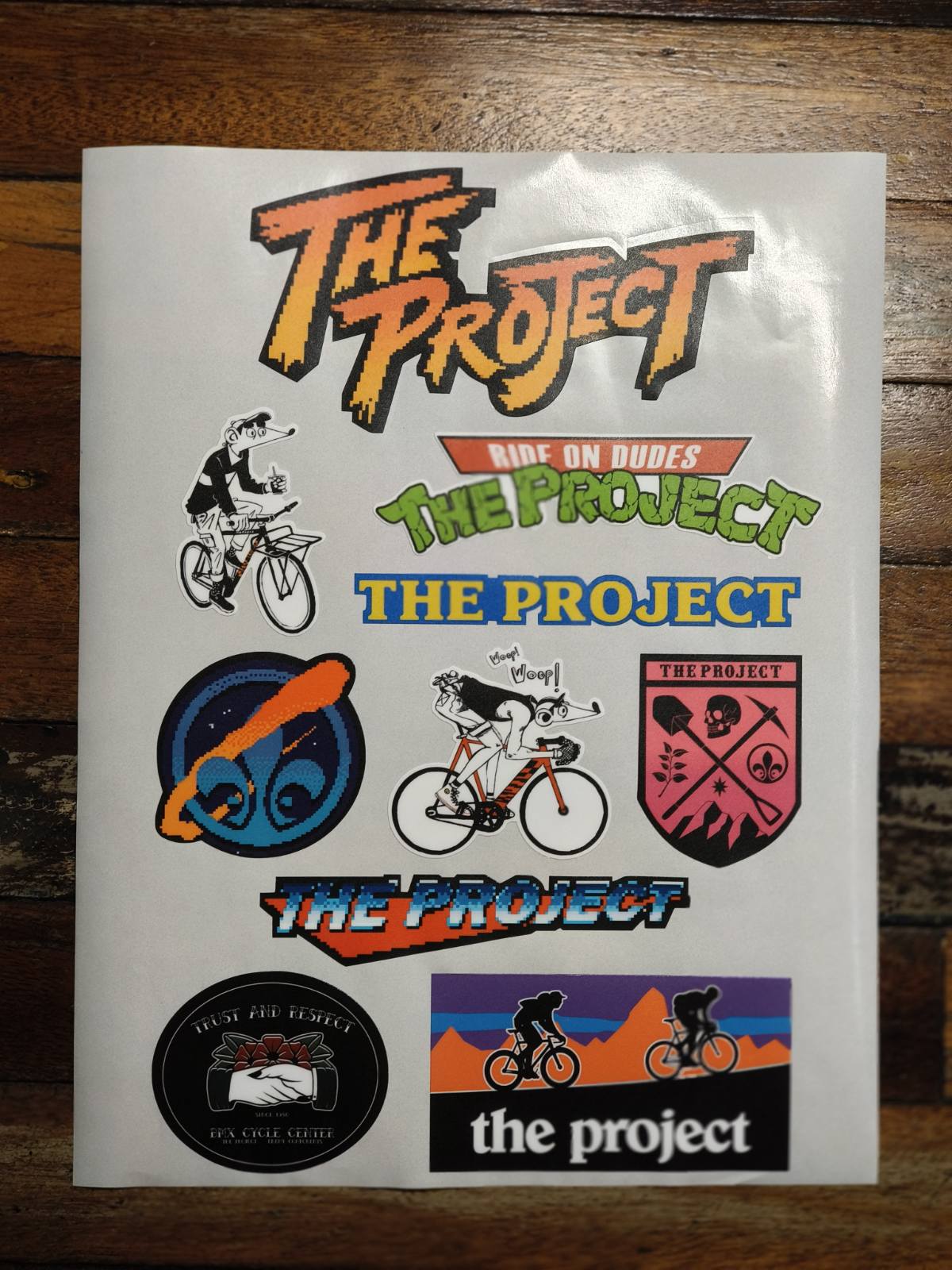 Sticker Pack - The Project asstd