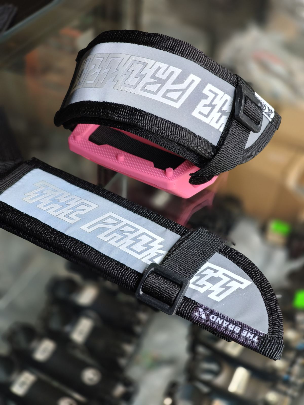 The Project, Pedal Straps Reflectorized (available in various designs)