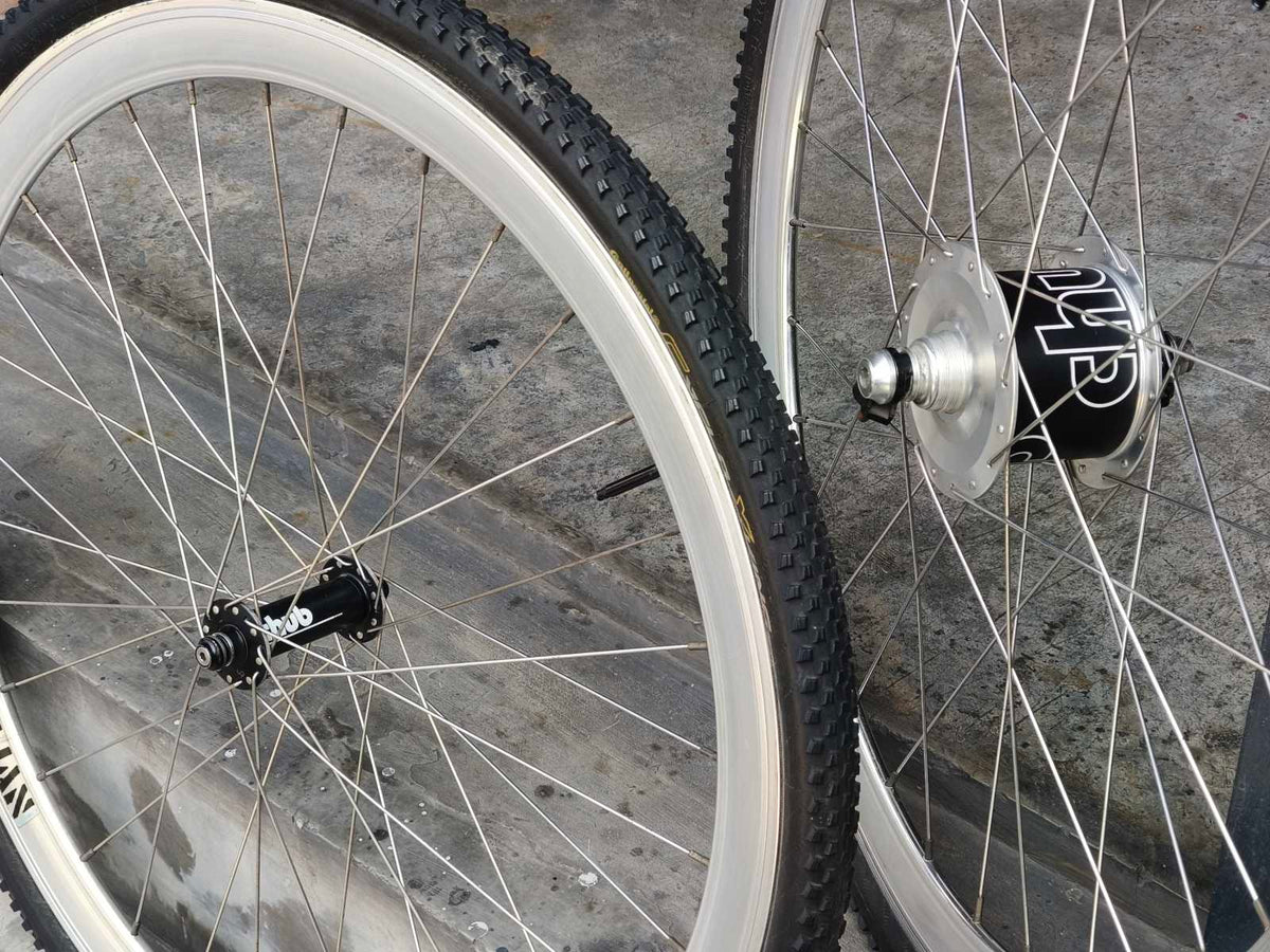 Preowned -  CHUB × EIGHTH-INCH Julian Rim WHEELSET — ALL IN (PAIR + TIRES) (Front & Rear)