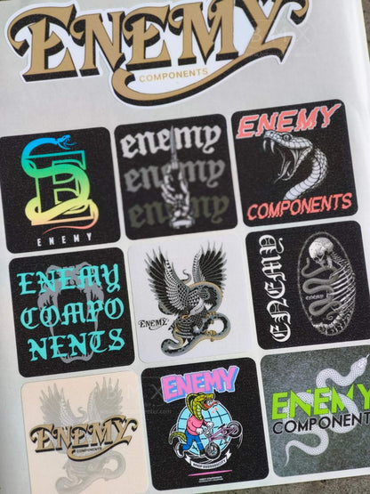 Enemy Components Sticker Packs