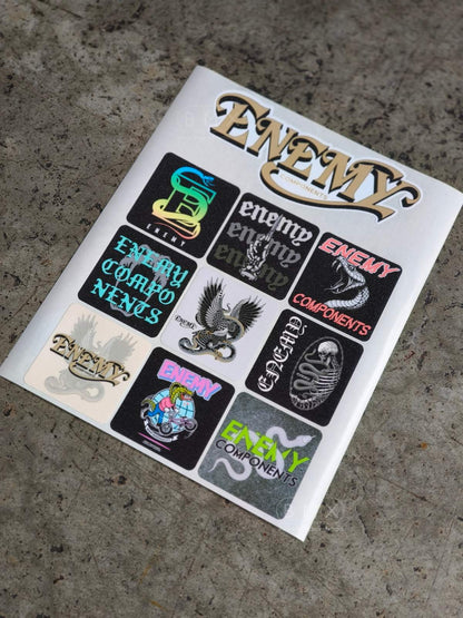 Enemy Components Sticker Packs