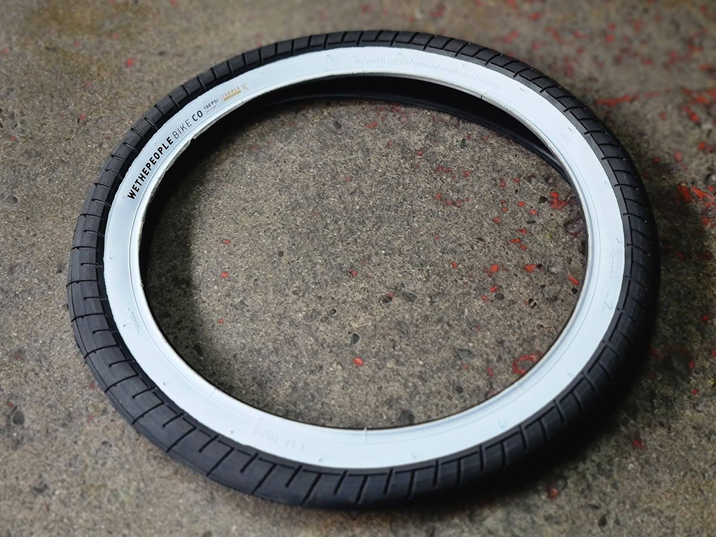 Wethepeople Activate BMX Tire 20 x 2.40", White wall