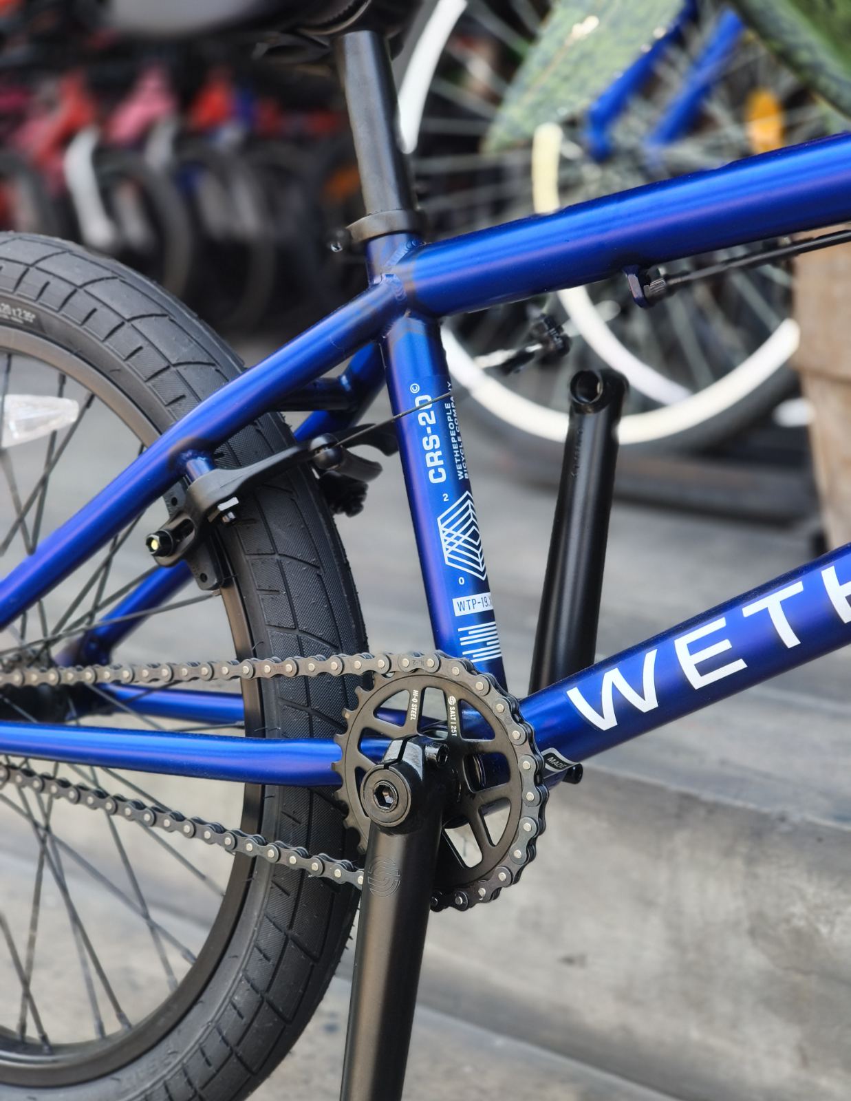 Wethepeople, CRS BMX 20", Translucent Blue